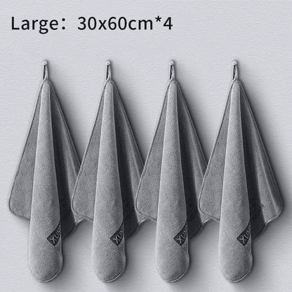 Car Wash Towel High-End Microfiber Auto Wash Towel Car Cleaning Drying Cloth Hemming Car Care Cloth Detailing Car Wash Towel