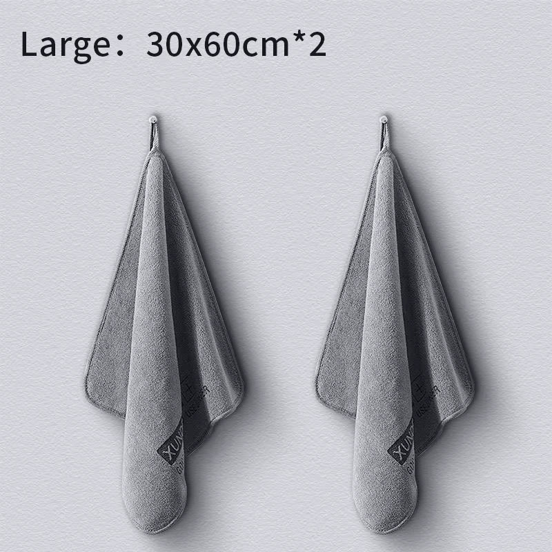 Car Wash Towel High-End Microfiber Auto Wash Towel Car Cleaning Drying Cloth Hemming Car Care Cloth Detailing Car Wash Towel