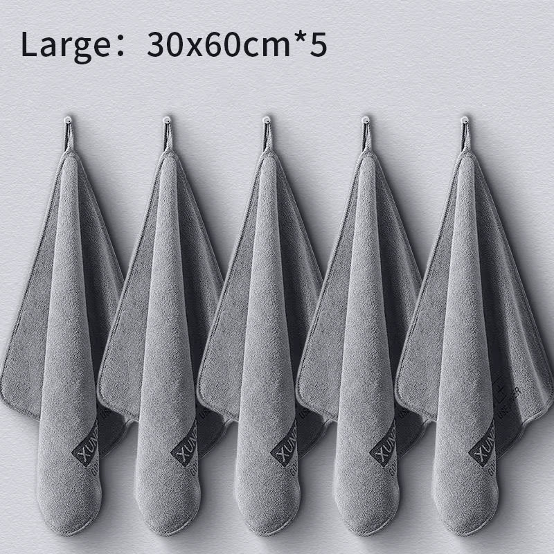 Car Wash Towel High-End Microfiber Auto Wash Towel Car Cleaning Drying Cloth Hemming Car Care Cloth Detailing Car Wash Towel