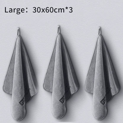 Car Wash Towel High-End Microfiber Auto Wash Towel Car Cleaning Drying Cloth Hemming Car Care Cloth Detailing Car Wash Towel