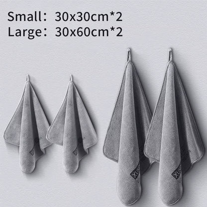 Car Wash Towel High-End Microfiber Auto Wash Towel Car Cleaning Drying Cloth Hemming Car Care Cloth Detailing Car Wash Towel