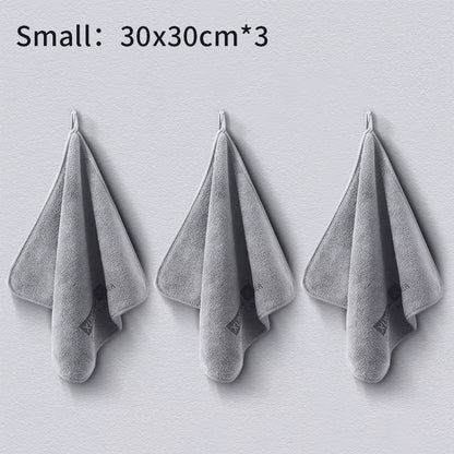 Car Wash Towel High-End Microfiber Auto Wash Towel Car Cleaning Drying Cloth Hemming Car Care Cloth Detailing Car Wash Towel