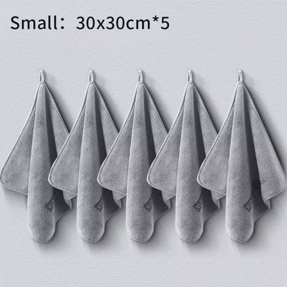 Car Wash Towel High-End Microfiber Auto Wash Towel Car Cleaning Drying Cloth Hemming Car Care Cloth Detailing Car Wash Towel